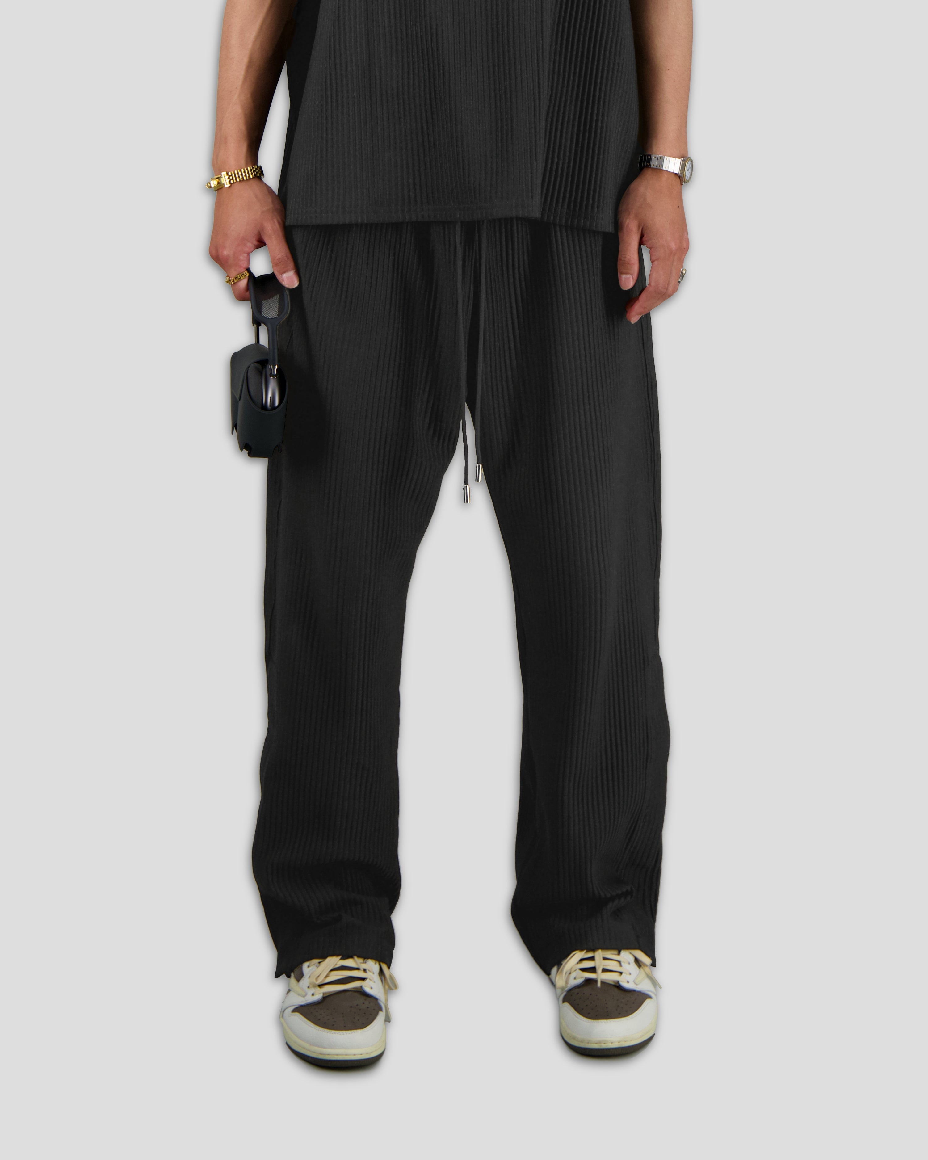 Off Court Pants Pleated Grey