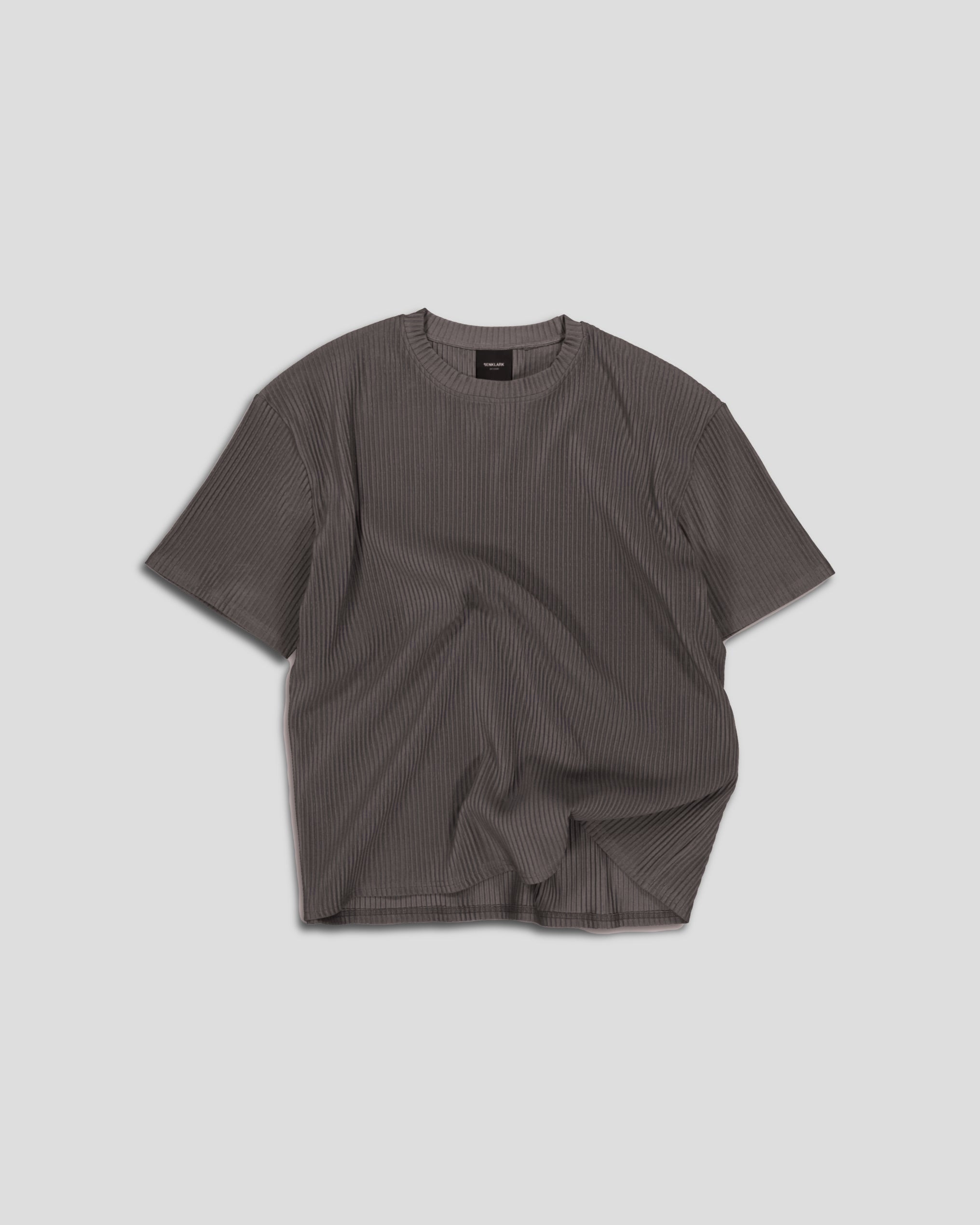 Off Court T-Shirt Pleated Stone Grey